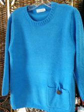 LuLu-B French Blue Chenille Pullover