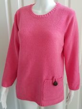 LuLuB Chenille Pocket Pullover