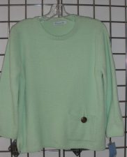 LuLu-B Mint Chenille Pullover